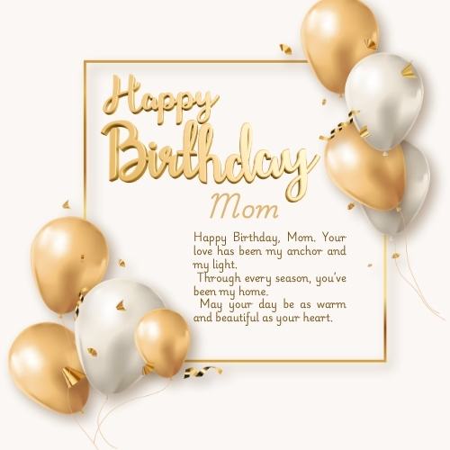 Birthday Wishes for Mom